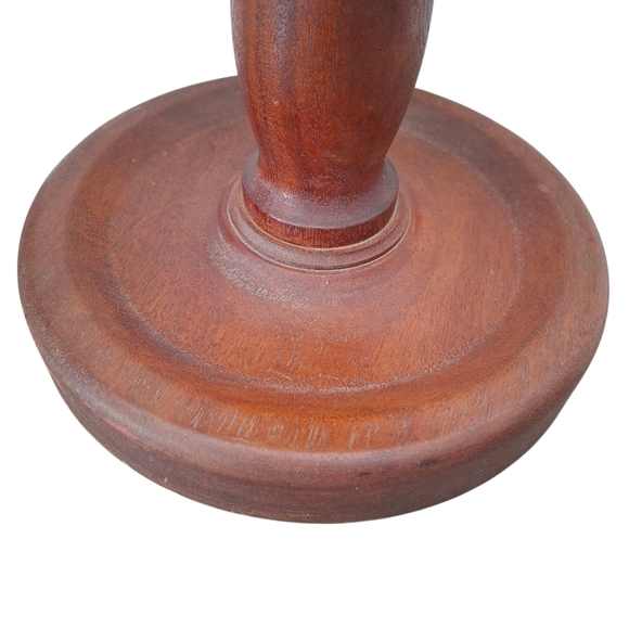 Wooden game wheel vintage handmade Vintage Wooden Roulette Wheel Decor - Picture 9 of 11